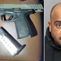 Convicted Felon From Garfield Caught With Loaded Gun Hidden In Vehicle 'Trap': Little Ferry PD