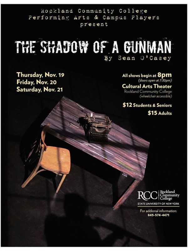 Rockland Community College In Suffern Presents 'The Shadow of a Gunman'