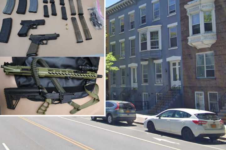 Guns, Ammo Found After Man Shoots Through Albany Neighbor's Ceiling: Cops