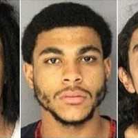 <p>Left to right: Isaiah Griffin, Muhammad Lopez, Zanier Riley</p>