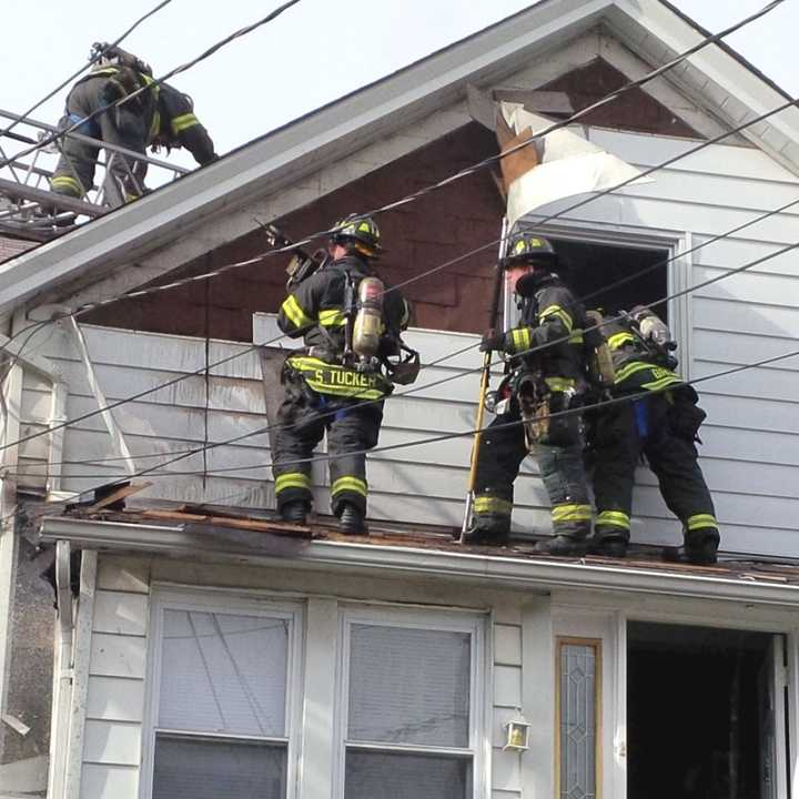 Members of the 3rd Platoon responded to the 2½-story wood frame at 297 Berry Street just before 9 a.m. 