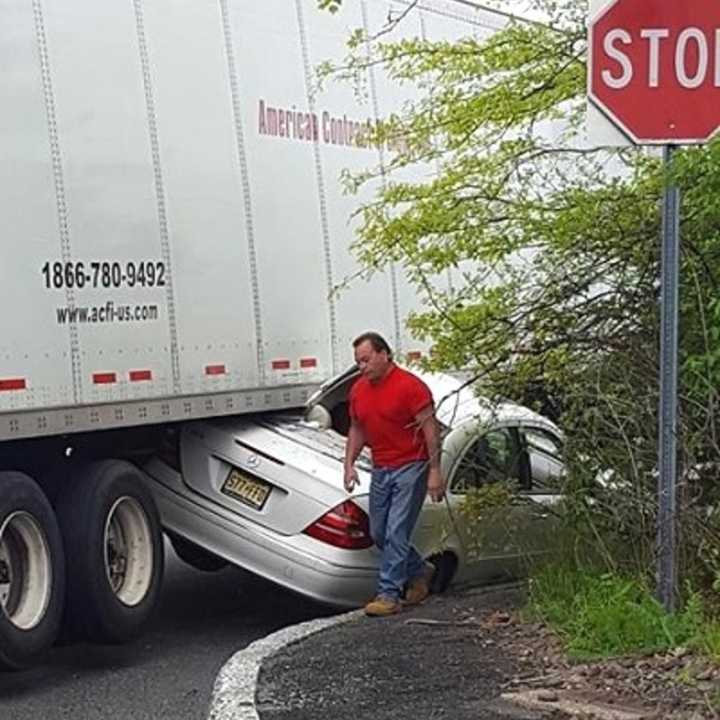 At the Green Street exit off Route 80 in Hackensack.