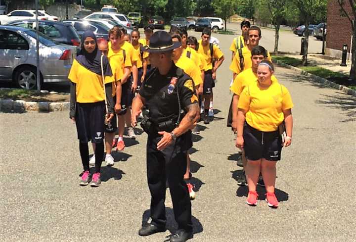 The cadets underwent physical training, as well.