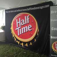 <p>Signage at the Harbor Island International Beer Festival in Mamaroneck.</p>