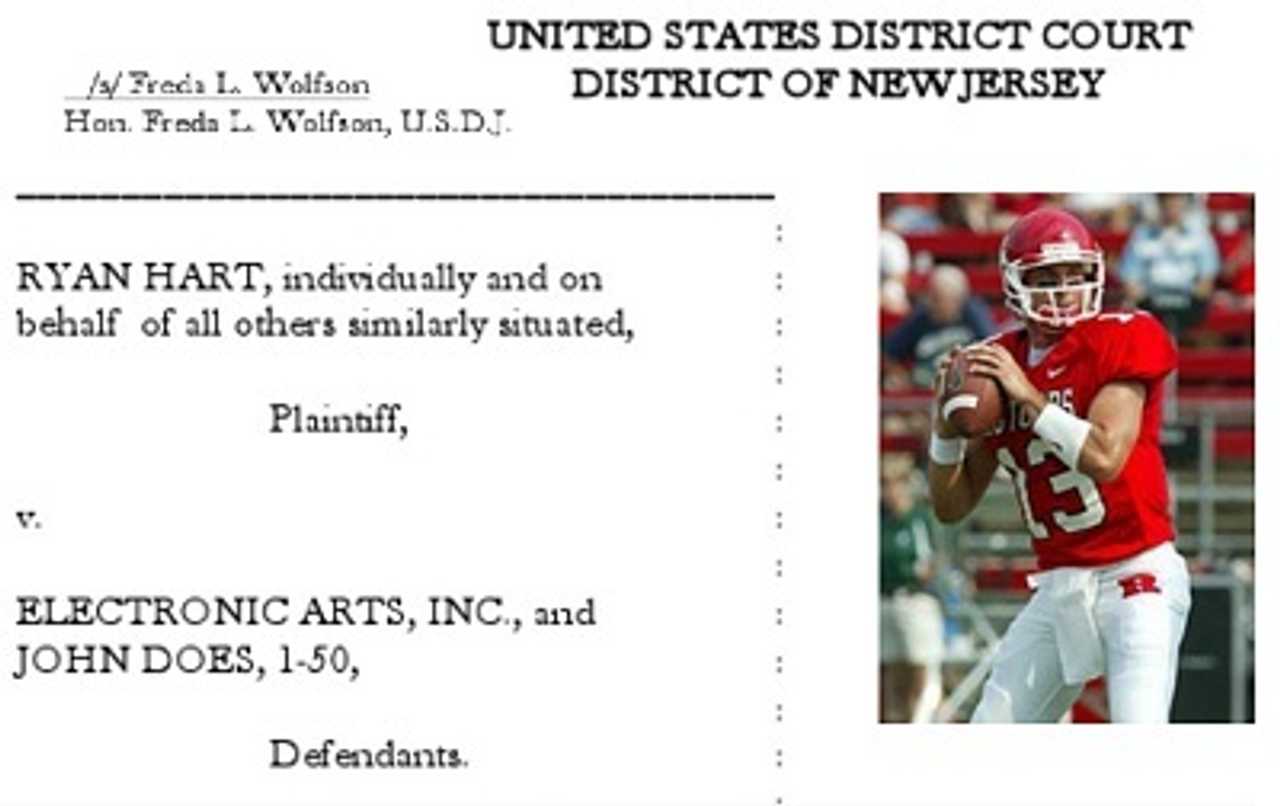 Judge grants former Rutgers QB Ryan Hart last shot at EA Sports NCAA ...