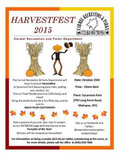 Annual HarvestFest Coming To Carmel