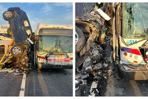 Several Hurt In Back-To-Back, SEPTA-Involved Accidents (PHOTOS)