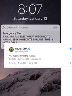 False Alarm: Hawaii Wrongly Alerts 'Incoming Ballistic Missile' Threat