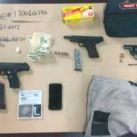 <p>Rashaad Haynes was arrested, and police found 3.6 grams of crack cocaine, packaging materials, a scale and three illegal weapons in his Bridgeport apartment.</p>