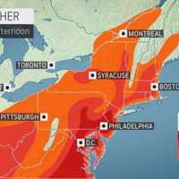 <p>Temperatures projections for Saturday, May 21</p>