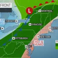 <p>Precipitation projections for Sunday, May 22</p>