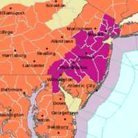 <p>An NWS showing heat advisories in effect for July 27 and 28.</p>