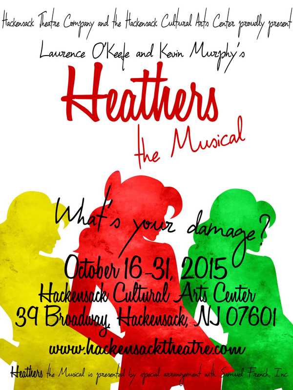 "Heathers The Musical" Performances Continue In Hackensack