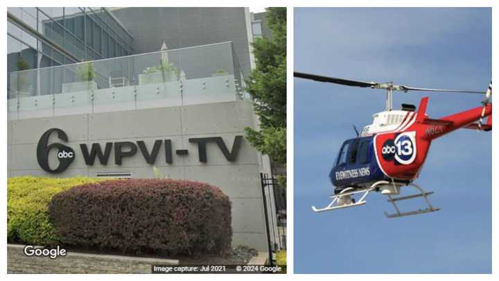 6abc,&nbsp;4100 City Ave, Philadelphia; an ABC news helicopter.&nbsp;