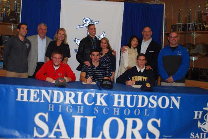 Three Hendrick Hudson Seniors Sign National Letters of Intent