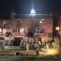 <p>Firefighters contained the blaze to the single unit and stopped it from spreading to the attic.</p>