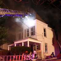 <p>The Henry Street house was unoccupied, Hasbrouck Heights firefighters said.</p>