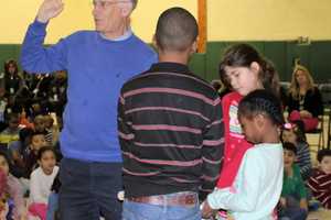 Highview Students Swear In Supervisor Feiner and Councilman Morgan