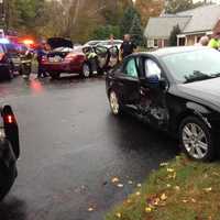 Nobody Injured In Car Accident On Hillside Road In Fairfield