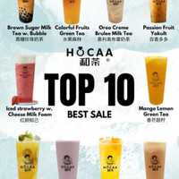 <p>These &quot;Top 10&quot; Hocaa Bubble Tea drinks will be buy-one-get-one-half-off at the chain&#x27;s new Berkshire Mall location on May 9 and 10.</p>