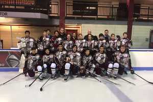 Iona Prep Hockey Teams Excel at ‘Defending The Blue Line’ For Charity
