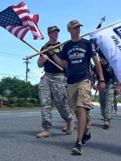 Clarkstown Police Take Part In Carry The Load With Rally, Walk