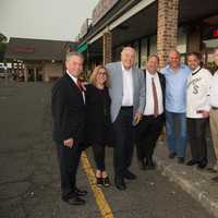 <p>From left, County Executive Ed Day, Rockland Independent Living Center (RILC) deputy director Lorraine Greenwell, Ed Kranepool, Clarkstown Supervisor George Hoehmann, Jim Leyritz, RILC director David Jacobsen and RILC board director David Goldwasser.</p>