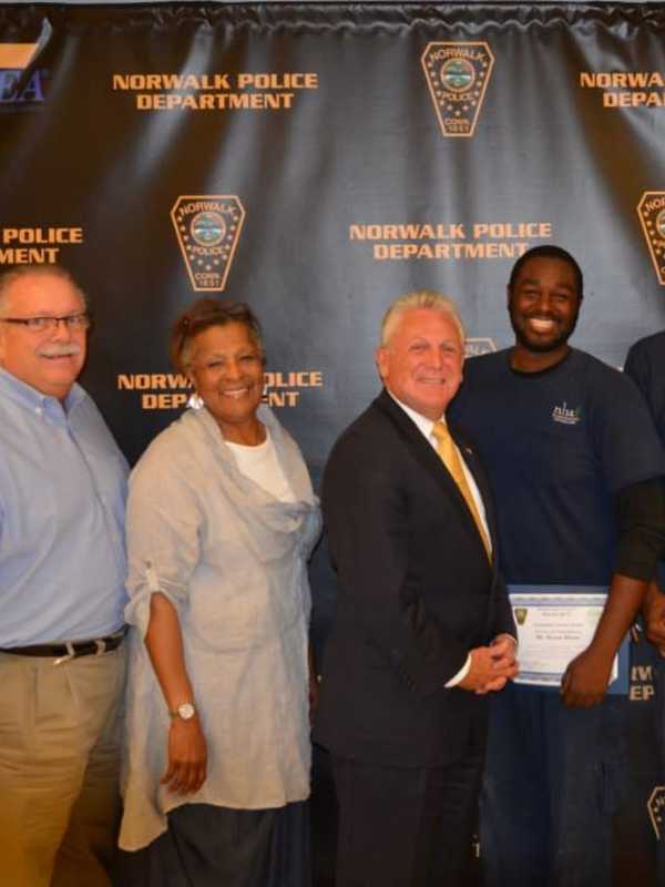 Norwalk Housing Authority Employees Recognized For Helping During Fire