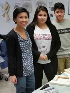 Peekskill Students Display Artwork At HVCCA