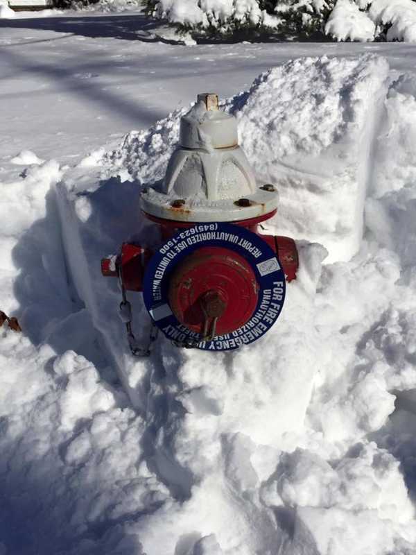 Rockland FDs Remind Residents To Clear Snow From Fire Hydrants