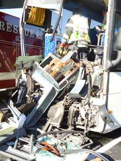 Bus Driver Dies From Injuries In I-95 Crash In Norwalk 