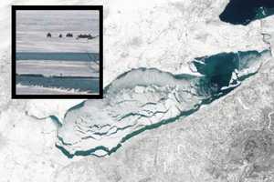 18 People Rescued From Ice Floating In Lake Erie: US Coast Guard (Photos, Video)