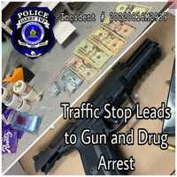 Man On Parole Nabbed With Loaded Gun, Drugs During Traffic Stop In Delco: Police