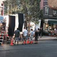 <p>Scenes on Main Street in Tarrytown as ABC&#x27;s &quot;Quantico&quot; comes to town.</p>