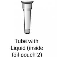 <p>The tube with the liquid</p>