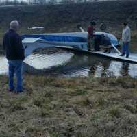 Safety Officer Quick On The Scene After Plane Overturns In Lagrangeville