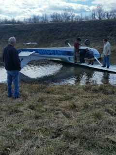 Safety Officer Quick On The Scene After Plane Overturns In Lagrangeville
