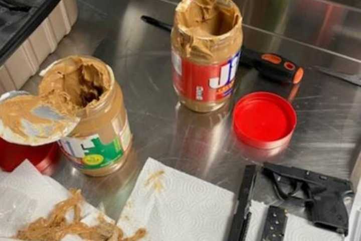 Peanut Butter Pistol Time: Gun Parts Stashed In Jars Of Jif Jam Up JFK Airport Traveler