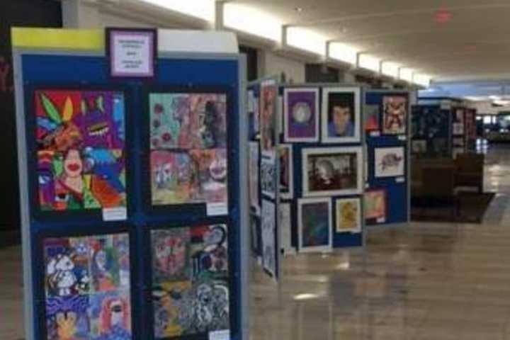 Shops At Riverside Display Hackensack Students' Artwork
