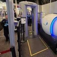 <p>A new 3D checkpoint scanner at Mercer-Trenton Airport.</p>