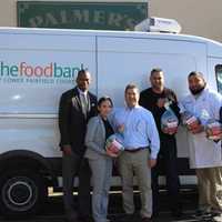 First County Bank, Palmer's Market Donate Turkeys To Food Bank