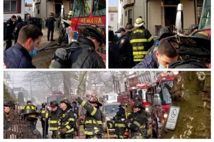 NEWARK FIRE: Man Dead, 2 Hospitalized, 4 Displaced