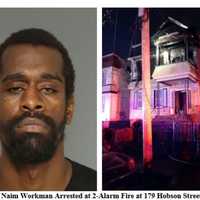Police: Newark Burglar Sets Clothes On Fire, Kicks Officer, Jumps Off Balcony As House Burns