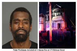 Police: Newark Burglar Sets Clothes On Fire, Kicks Officer, Jumps Off Balcony As House Burns