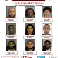 Newark Police Seek 9 Fugitives Wanted For Murder, Violent Shootings