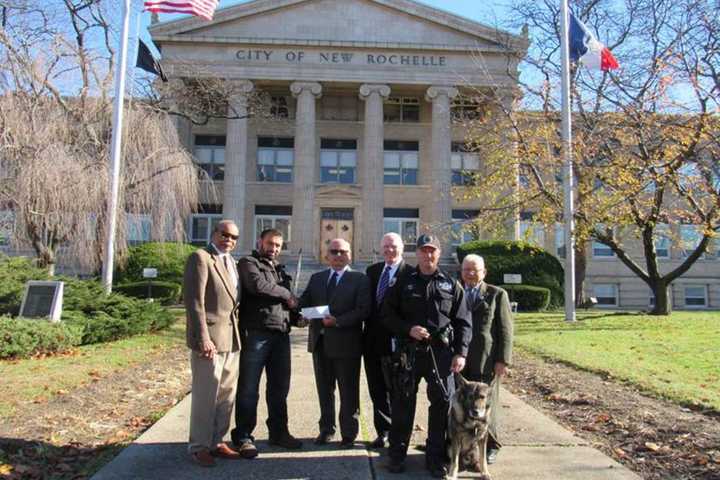 New Rochelle PD Welcome Furriest Member Of Force
