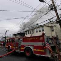 17 Adults, 9 Children Displaced In Newark Fire, 1 Firefighter Injured