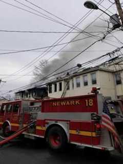 17 Adults, 9 Children Displaced In Newark Fire, 1 Firefighter Injured