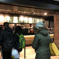 Starbucks Opens Store At Newark Penn Station