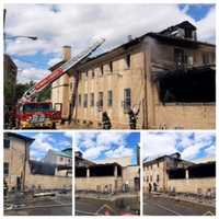 <p>St Lucy&#x27;s Church fire</p>